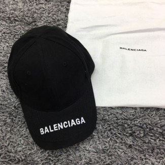 발렌시아가 신상 모자 B1207 블랙