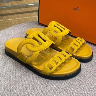 에르메스 여성용 슬리퍼 H35153 옐로우
