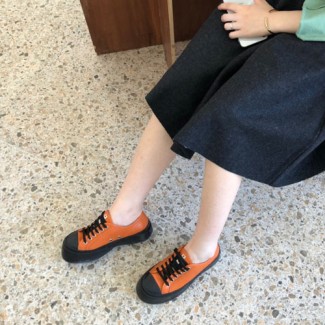 마르니 나파 가죽  Marni PABLO 스니커즈 P272200 오렌지