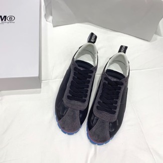 마르지엘라 여성용 텍스처 스니커즈 190218