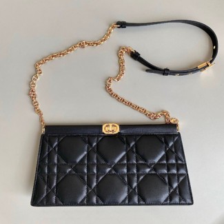 디올 카로 콜 노아 체인 클러치 S5166 블랙