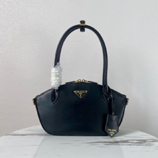 프라다 스몰 가죽 핸드백 1BA427 블랙