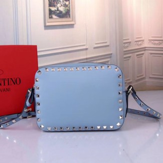발렌티노 스몰 사이즈 락스터드 크로스 바디 백 RW2B0809 민트 금장