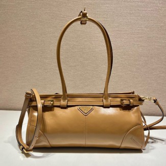 프라다 미디움 핸드백 1BA426 카멜