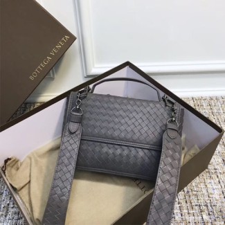 보테가 인트레치아토 나파 알루므나 백 522922 그레이