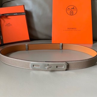 에르메스 신상  벨트 XTY184  그레이  은장