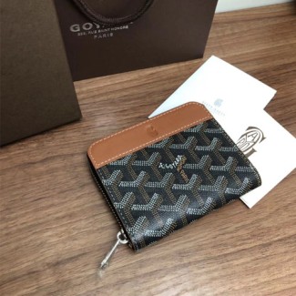 고야드 지피 카드코인 동전지갑 27186764 브라운