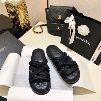 샤넬 신상 슬리퍼 G34311 블랙