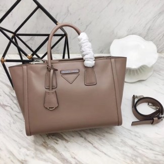 프라다 에티켓 토트백 1BA183 누드핑크