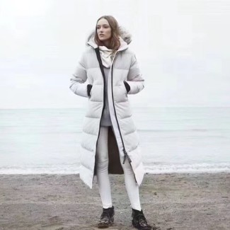 캐나다구스 미스틱 롱패딩 645024 아이보리