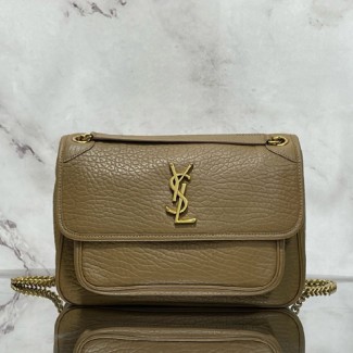 생로랑 미디엄 니키 나파 숄더백 633158-1