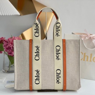 끌로에 우디백 45331 라지 오렌지