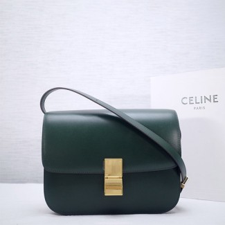 셀린느 클래식 박스백 미듐 164173 아마존그린