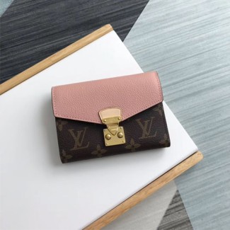 루이비통 모노그램 팔라스 컴팩트 월릿 반지갑 M67478 핑크