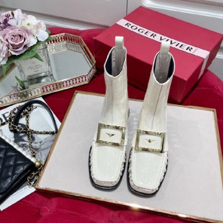 로저비비에 앵글부츠 RV5493 화이트