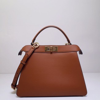 펜디 피카부 I SEE U 미디엄 8BN333 브라운