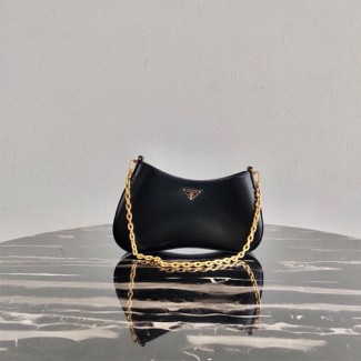 프라다 체인 숄더백 1BC148 블랙