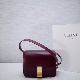 셀린느 클래식 미니 164183 버건디