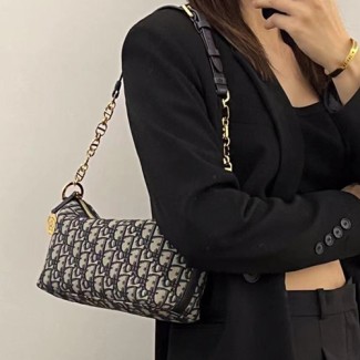 디올 체인 호보백 S3202 네이비