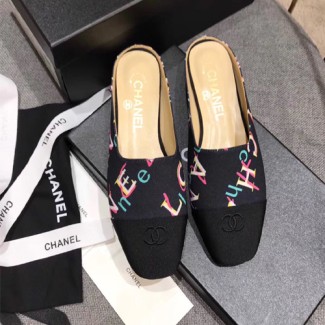 샤넬 여성용 신상 뮬 G29795 블랙