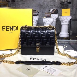 펜디 신상 스몰 칸 아이 미니백 8M0388 블랙