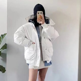 캐나다구스 남여공용 패딩 645045 화이트