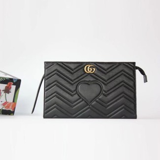 구찌 마몬트 클러치백 448450 블랙