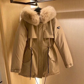 프라다 여성용 패딩 3A455 베이지