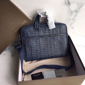 보테가 퍼시픽/토르말린 카프 서류가방 523320 블랙