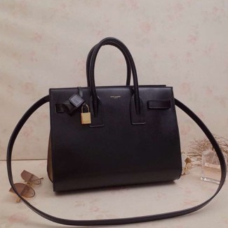 입생로랑 스몰 삭 드 주르 백324823 블랙&브라운