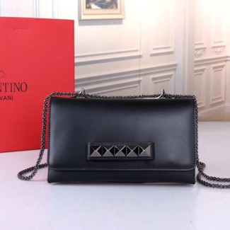 발렌티노 가라바니 체인 크로스바디백 RW2B0810 블랙 메탈