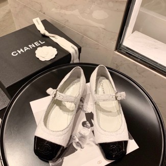 샤넬 신상 메리제인 슈즈 G34284 화이트