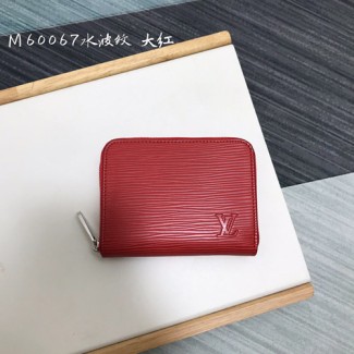 루이비통 지피 코인 퍼스 M60067 레드