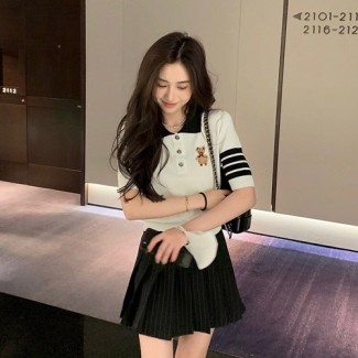 톰브라운 여성용 반팔 TB8780-1