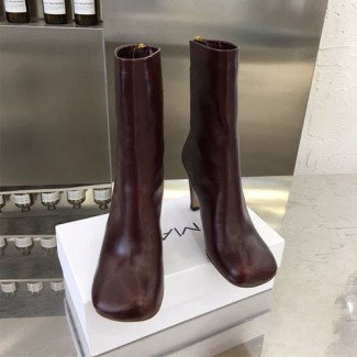 보테가 신상 블록 부츠 475187 버건디