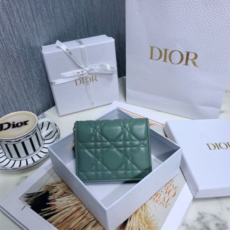 디올 미니 지갑 S0178 그린